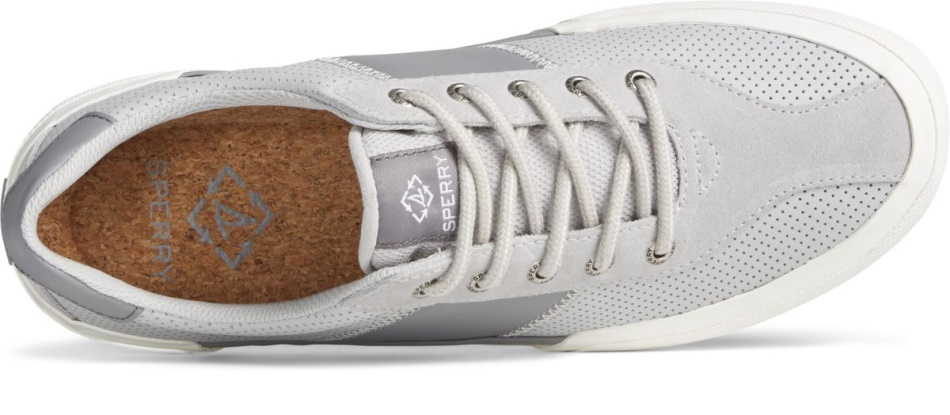 SeaCycled Soletide 2-Eye Sneaker Sperry Grey