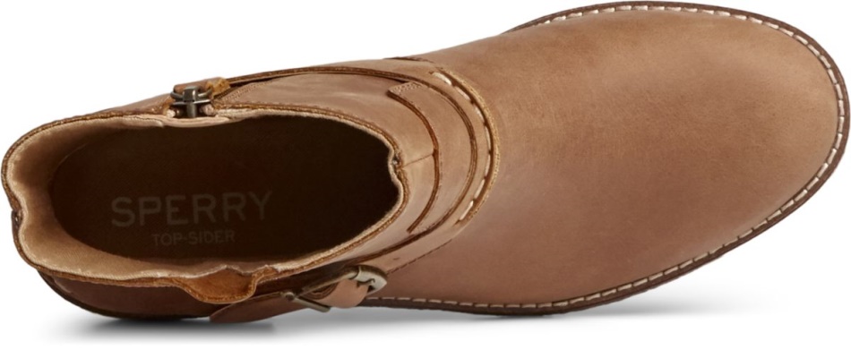 Seaport Storm Short Shackle Boot Tan Sperry