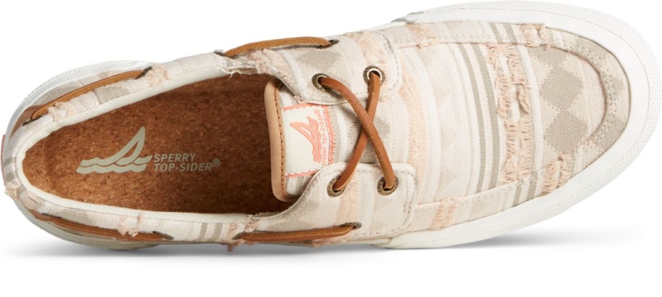 Soletide 2-Eye Playa Sneaker Sperry Taupe Multi