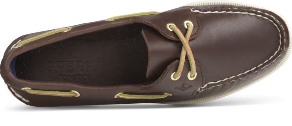 Sperry Authentic Original Boat Shoe Classic Brown Leather