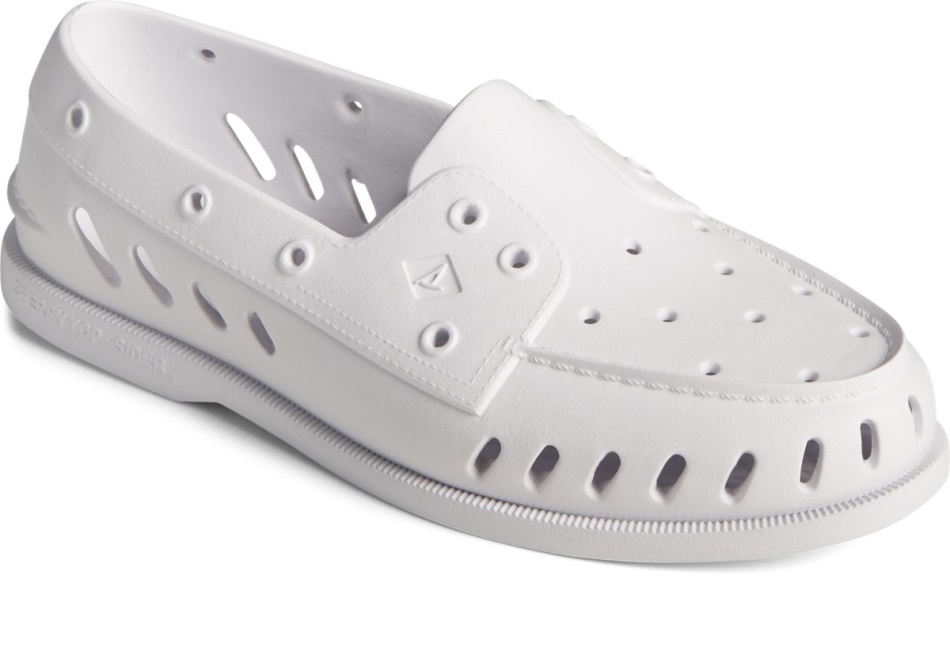 Sperry Authentic Original Float Boat Shoe White