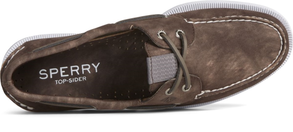 Sperry Authentic Original Nubuck Boat Shoe Brown