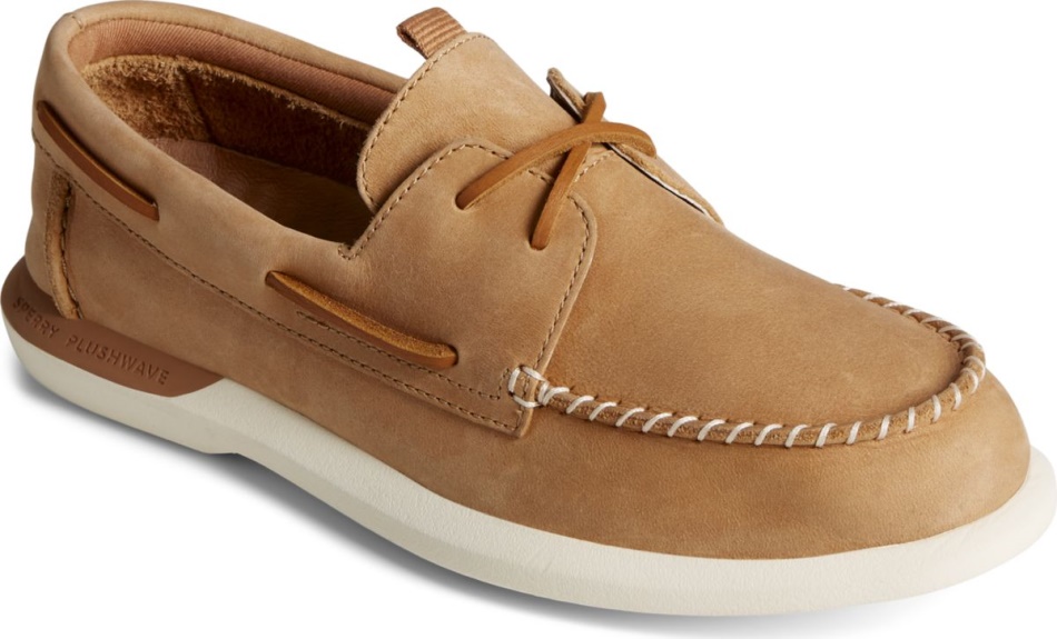 Sperry Authentic Original PLUSHWAVE 20 Boat Shoe Tan