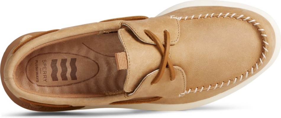 Sperry Authentic Original PLUSHWAVE 20 Boat Shoe Tan