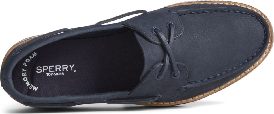 Sperry Authentic Original Stacked Boat Shoe Navy