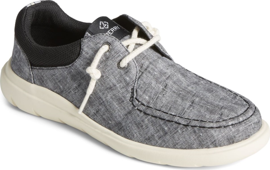 Sperry Captain\s Moc Chambray Loafer Black