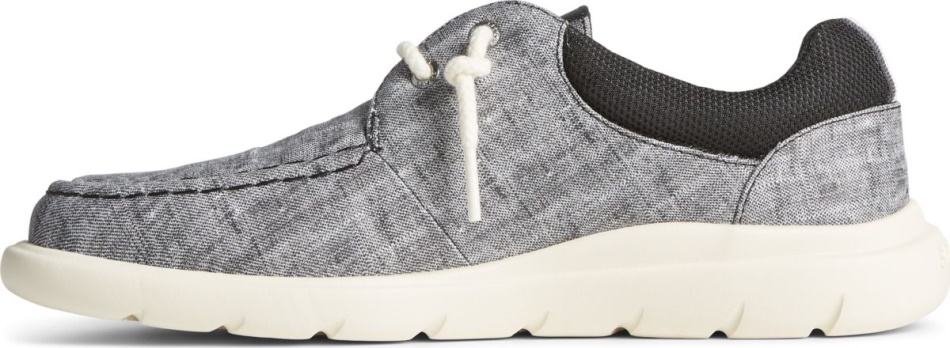 Sperry Captain\s Moc Chambray Loafer Black