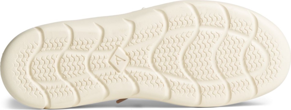 Sperry Captain\s Moc Chambray Loafer Peach