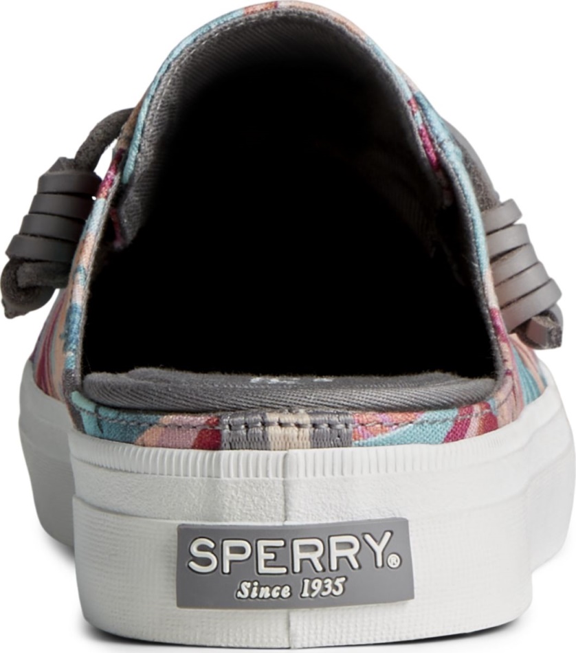 Sperry Crest Vibe Coral Floral Mule Sneaker Pink