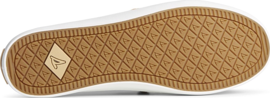 Sperry Crest Vibe Coral Floral Mule Sneaker Tan