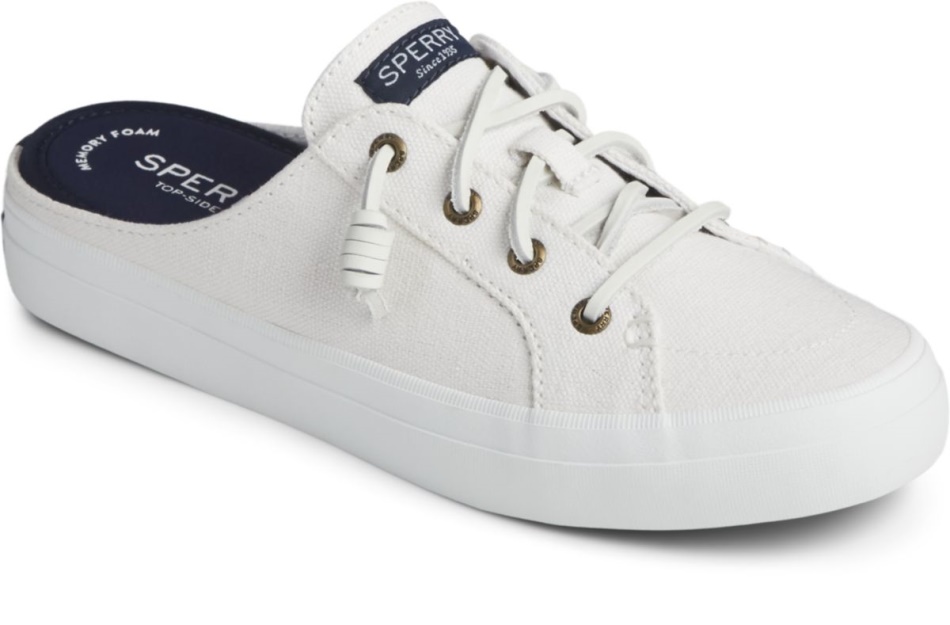 Sperry Crest Vibe Mule Sneaker White