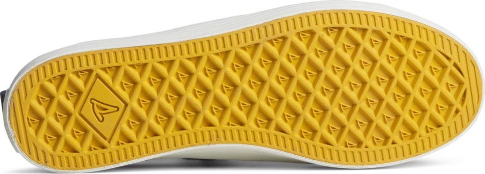 Sperry Crest Vibe Platform Embroidered Sneaker Navy