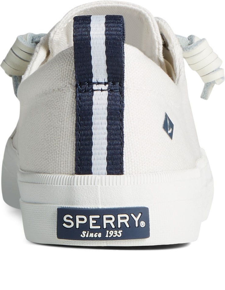 Sperry Crest Vibe Sneaker Linen White