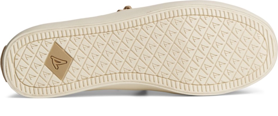 Sperry Crest Vibe Tie Dye Stripe Sneaker Taupe