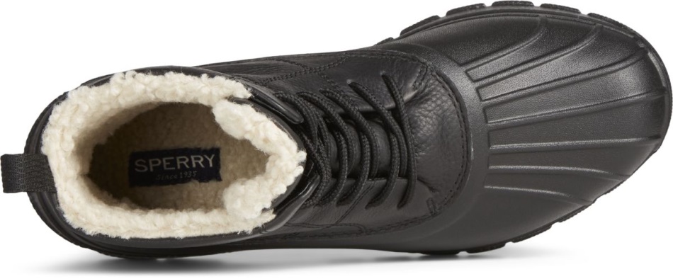 Sperry Duck Float Lace Up Boot Black