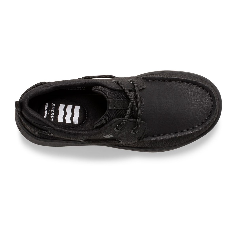 Sperry Fairwater PLUSHWAVE Boat Shoe Black