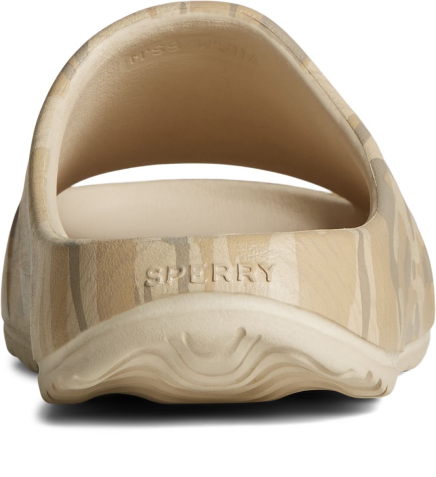 Sperry Float Camo Slide Sandal Tan Multi