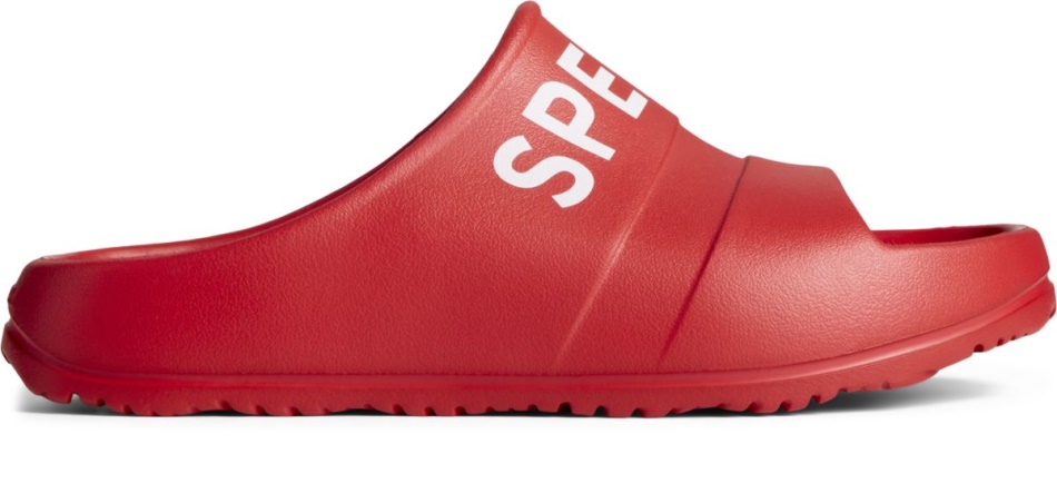 Sperry Float Slide Logo Sandal Red