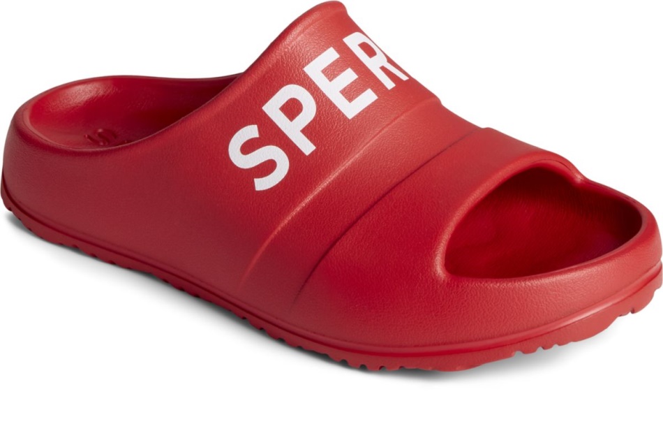 Sperry Float Slide Logo Sandal Red