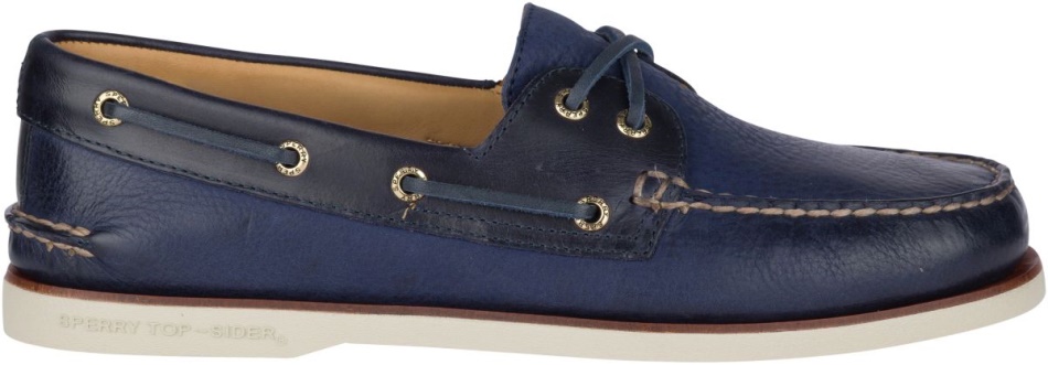 Sperry Gold Cup Authentic Original Rivingston Boat Shoe Navy