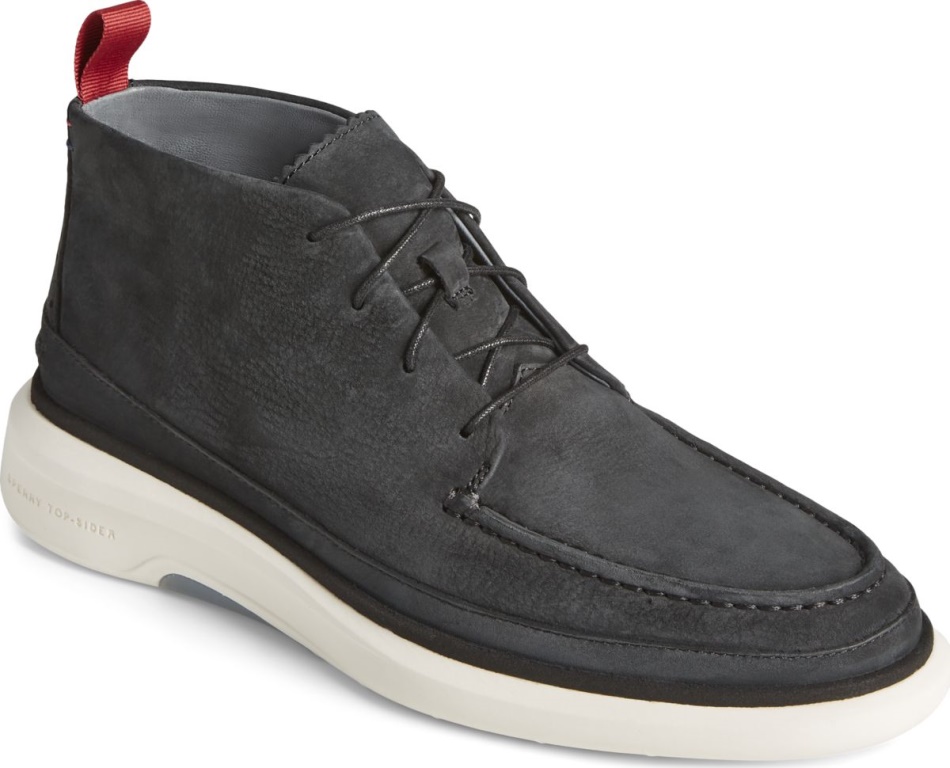 Sperry Gold Cup Commodore PLUSHWAVE Chukka Black
