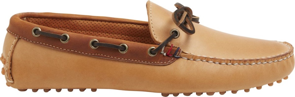 Sperry Gold Cup Handcrafted in Maine 1-Eye Driver Tan