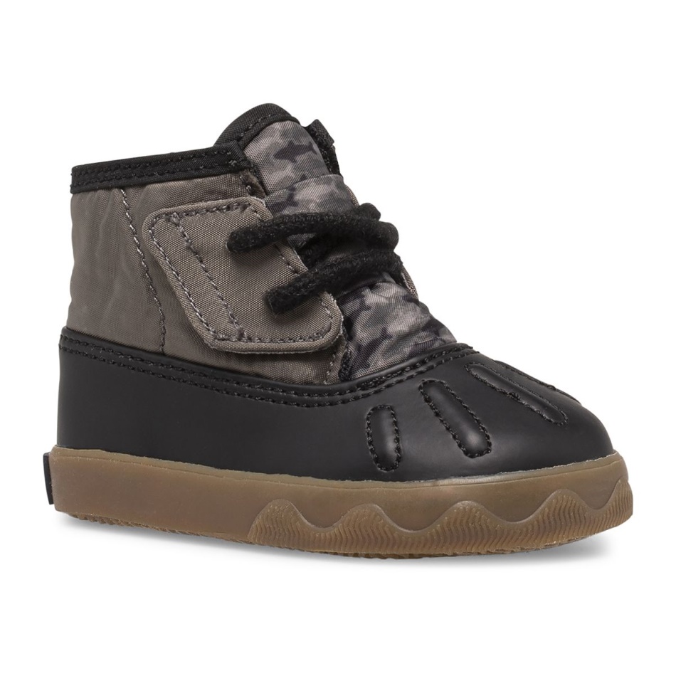 Sperry Icestorm Crib Boot Black Stone