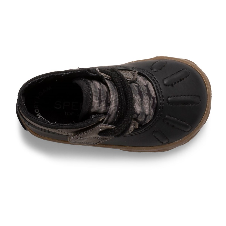Sperry Icestorm Crib Boot Black Stone