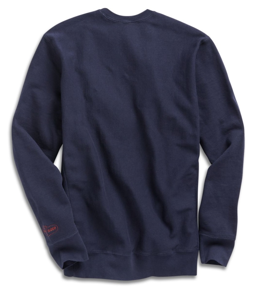 Sperry Made in USA Cloud Cotton Crew Navy