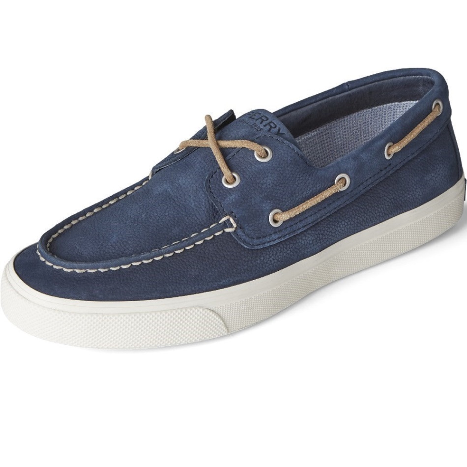 Sperry Male Bahama Plushwave Lace Shoes Navy