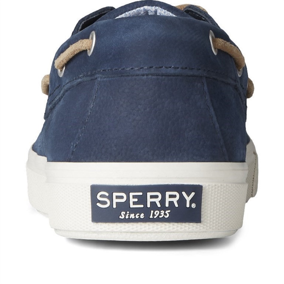 Sperry Male Bahama Plushwave Lace Shoes Navy