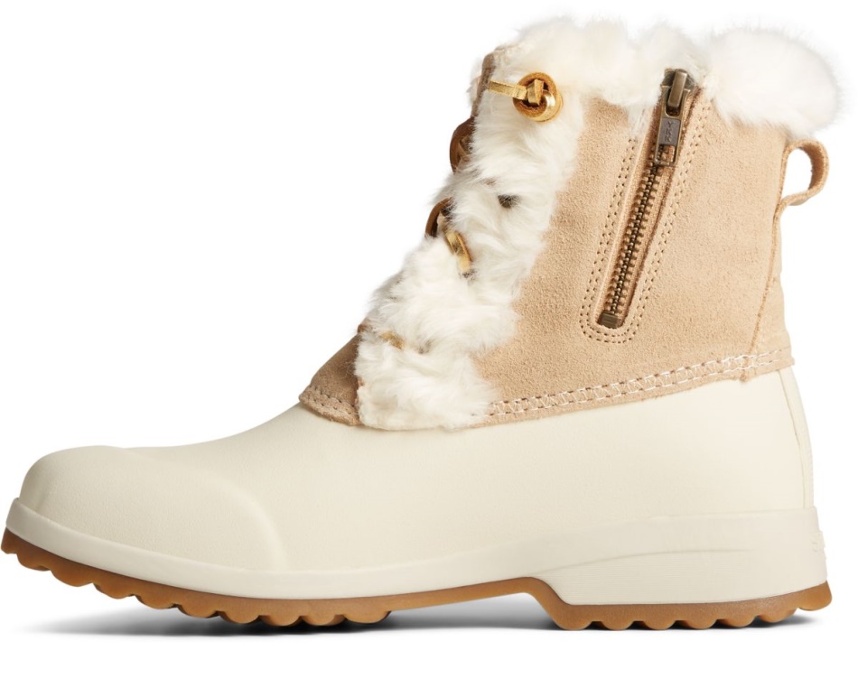 Sperry Maritime Repel Suede Snow Boot Thinsulate Sand