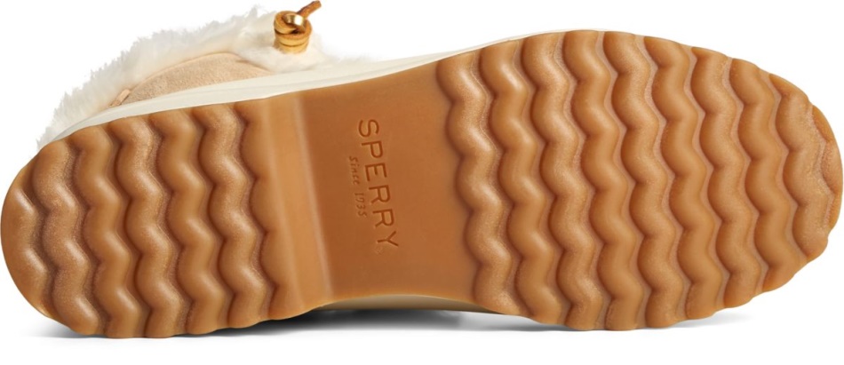 Sperry Maritime Repel Suede Snow Boot Thinsulate Sand