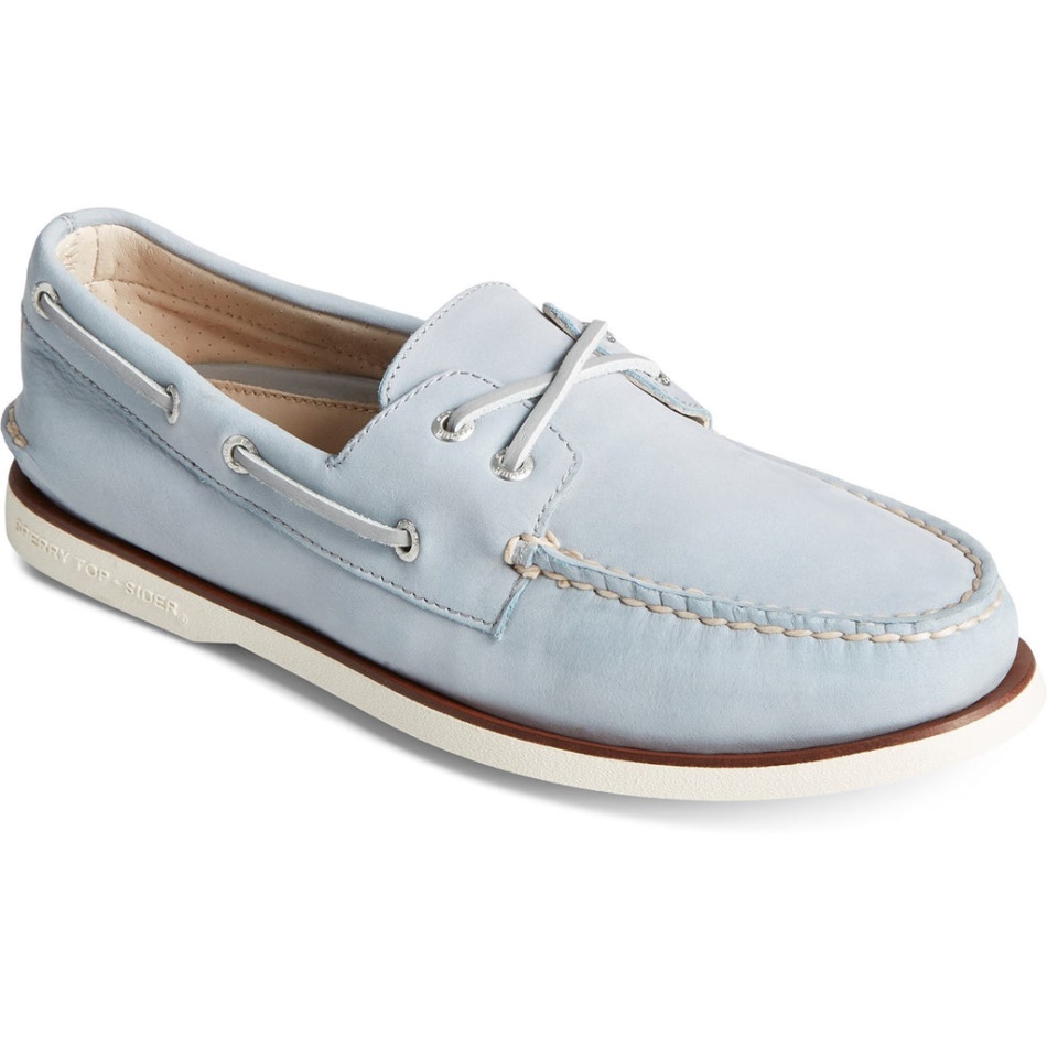 Sperry Men\s A/O 2-Eye Boat shoe Blue