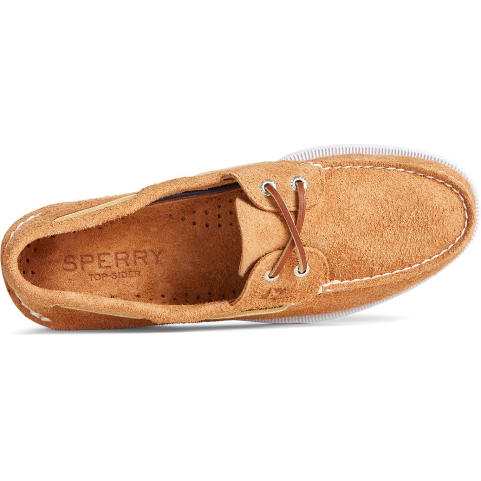 Sperry Men\s A/O 2-Eye Boat shoe Tan