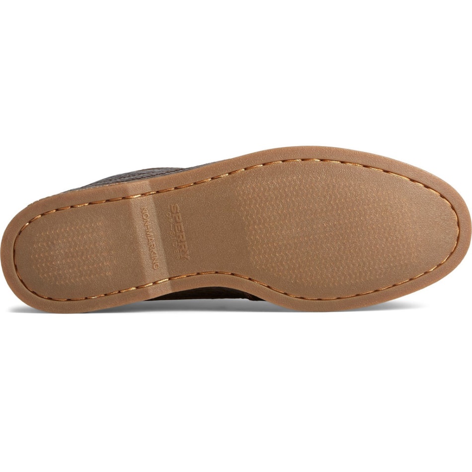 Sperry Men\s Authentic Original Boat Chukka Tumbled Boots Brown