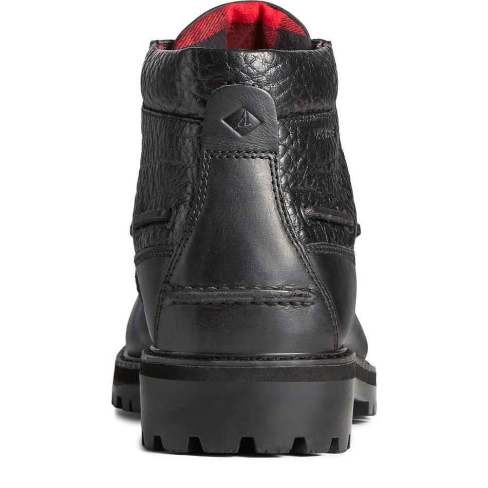 Sperry Men\s Authentic Original Lug Chukka Boot Black