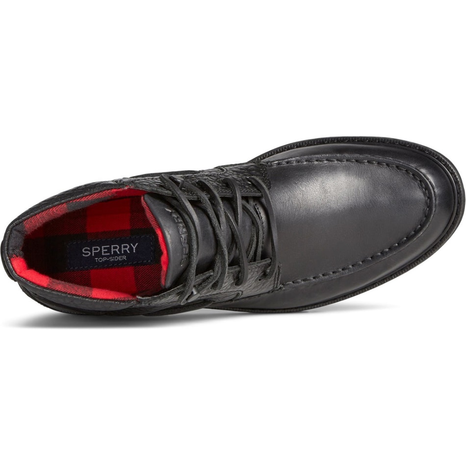 Sperry Men\s Authentic Original Lug Chukka Boot Black