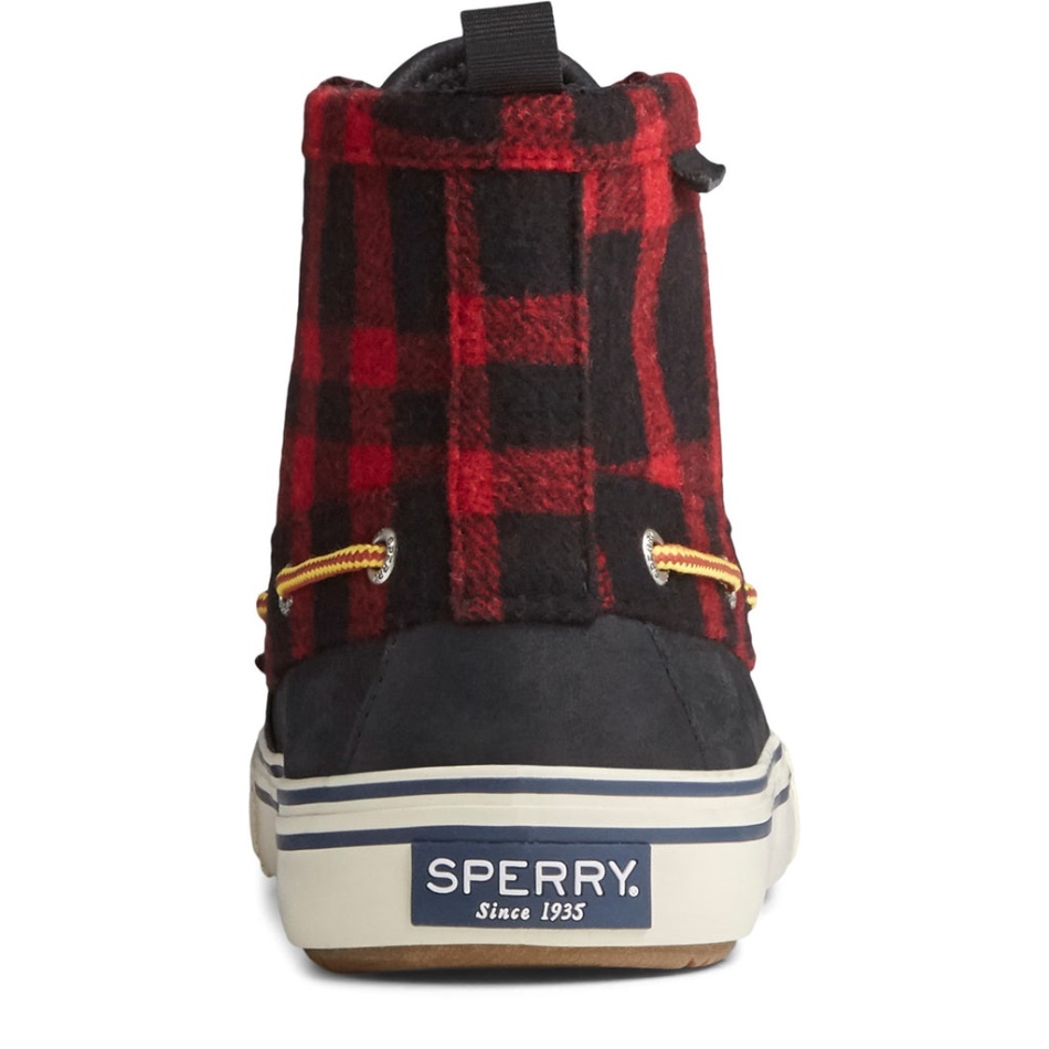 Sperry Men\s Bahama Storm Boot Black Buff