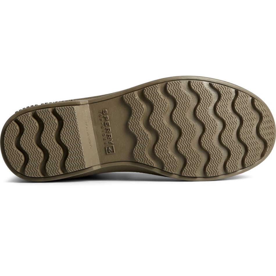 Sperry Men\s Cold Bay Rubber Chelsea Boot Olive