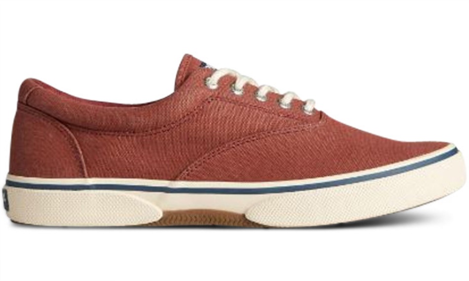 Sperry Men\s Halyard Cvo Sneaker Red