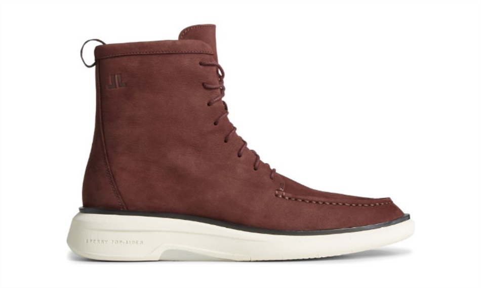 Sperry Men\s Sperry X John Legend Commodore Plushwave Boot Red