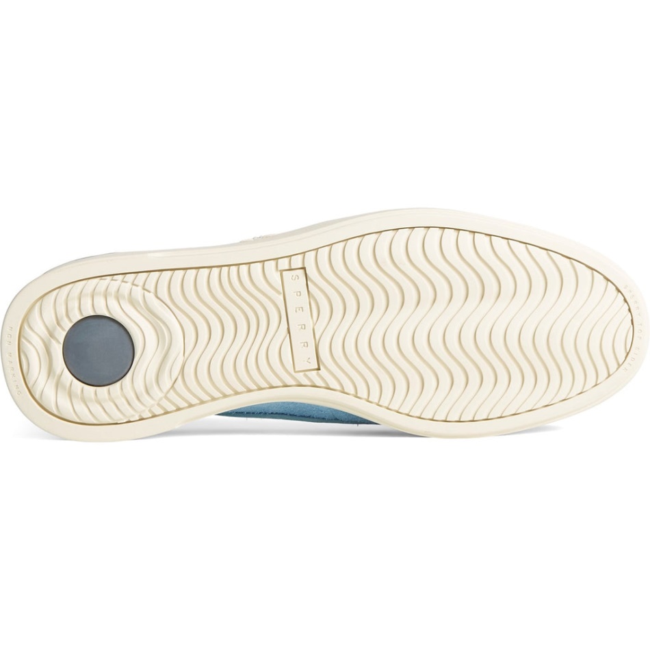Sperry Men\s Sperry x John Legend Plushwave Slip On Boat Shoe Blue