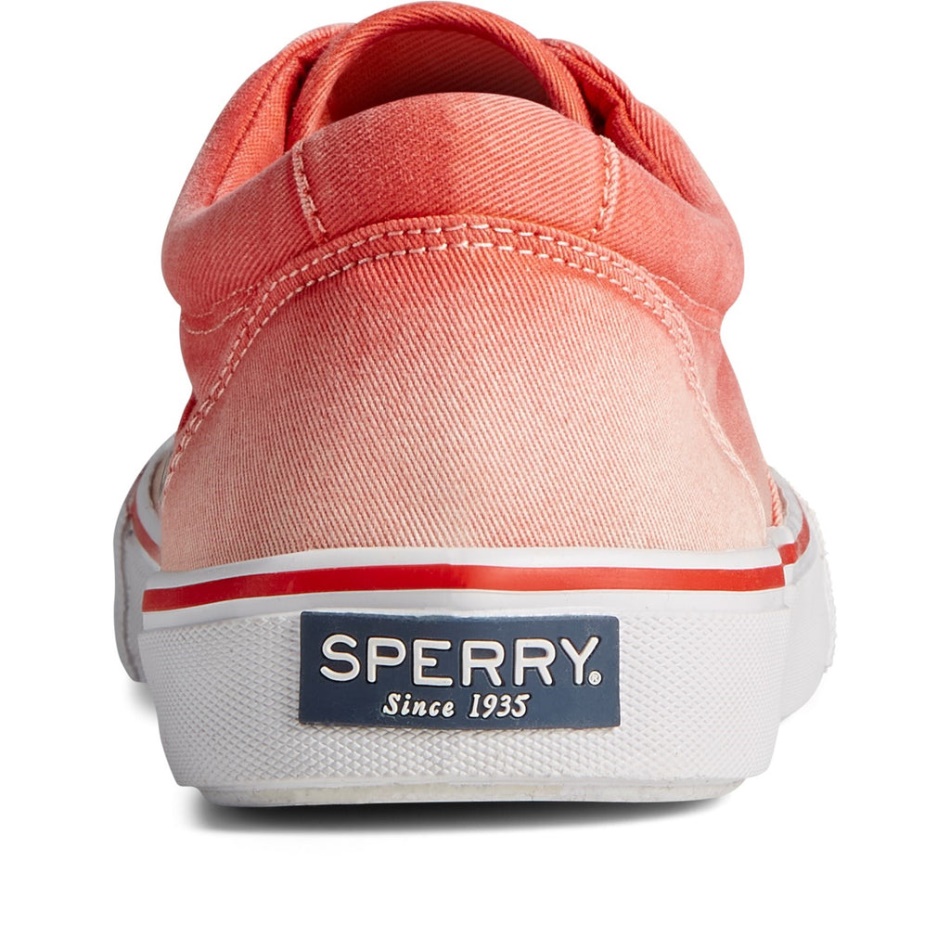 Sperry Men\s Striper II CVO Ombre Lace Shoes Red