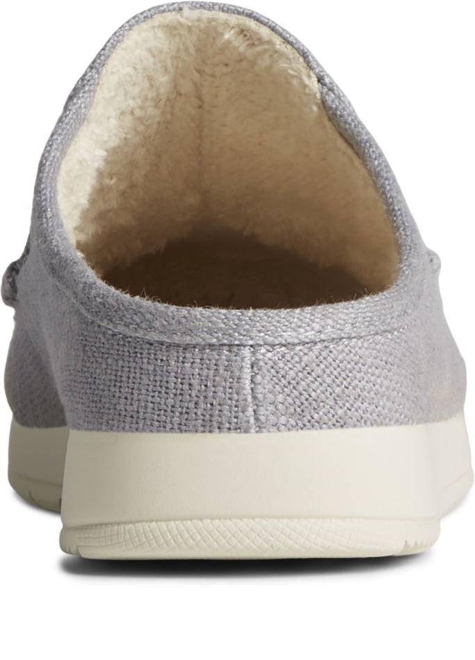Sperry Moc-Sider Hemp Mule Grey