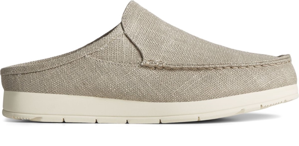 Sperry Moc-Sider Hemp Mule Taupe