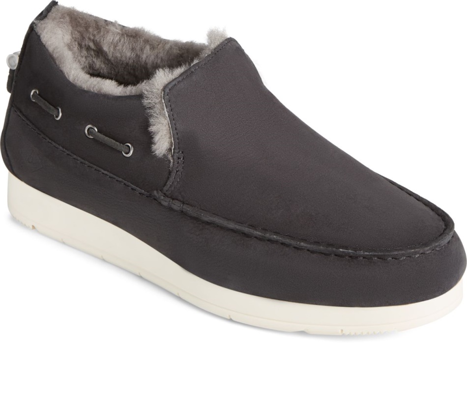 Sperry Moc-Sider Premium Slip On Black