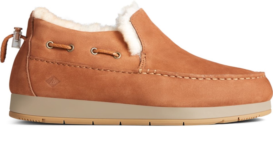 Sperry Moc-Sider Premium Slip On Tan