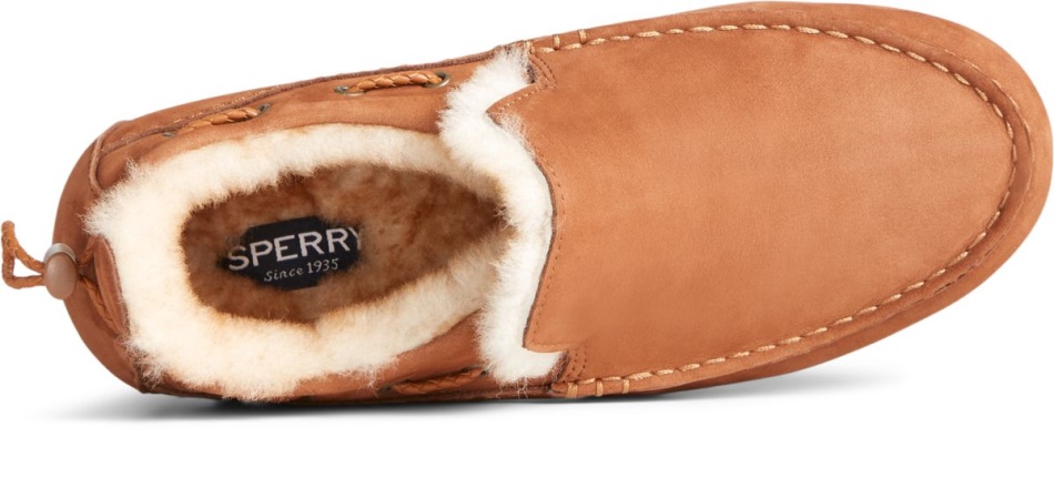 Sperry Moc-Sider Premium Slip On Tan