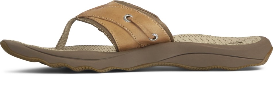 Sperry Outer Banks Flip Flop Tan